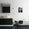 thumbnail image 2 of The Stupell Home Decor Collection Dog Reading the Newspaper On Toilet Funny Painting Oversized Wall Plaque Art, 12.5 x 0.5 x 18.5, 2 of 5