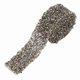 thumbnail image 2 of Rollo de malla de diamante de 1 yarda y 30 mm para envolver cinta decorativa con cristales brillantes y diamantes de imitación (gris), 2 of 15