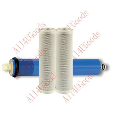24 Gpd Ro Unit 24 GPD RO Reverse Osmosis GE Membrane Compatible FX12M Smart Water with Pre & Post Filters ()