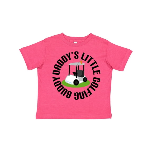 Inktastic Daddys Little Golfing Buddy Boys or Girls Toddler T-Shirt