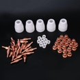 thumbnail image 2 of Consumibles Pt31 Electrodo De Plasma Boquilla De Plasma Copa Protectora De Plasma 55 Uds Cortador De Plasma Boquilla Punta Electrodo Escudo Copa Anillo De Gas Para PT31 LGK40 ANGGREK Otros, 2 of 7