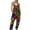 Multicolour, variant on LOVZFMLL Fashion Women Sleeveless Printed Cold Shoulder Vest Casual Pachwork Jumpsuit White L