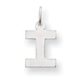 thumbnail image 1 of Initiale Petit Bloc en Or Blanc 14K Charme, 1 of 2
