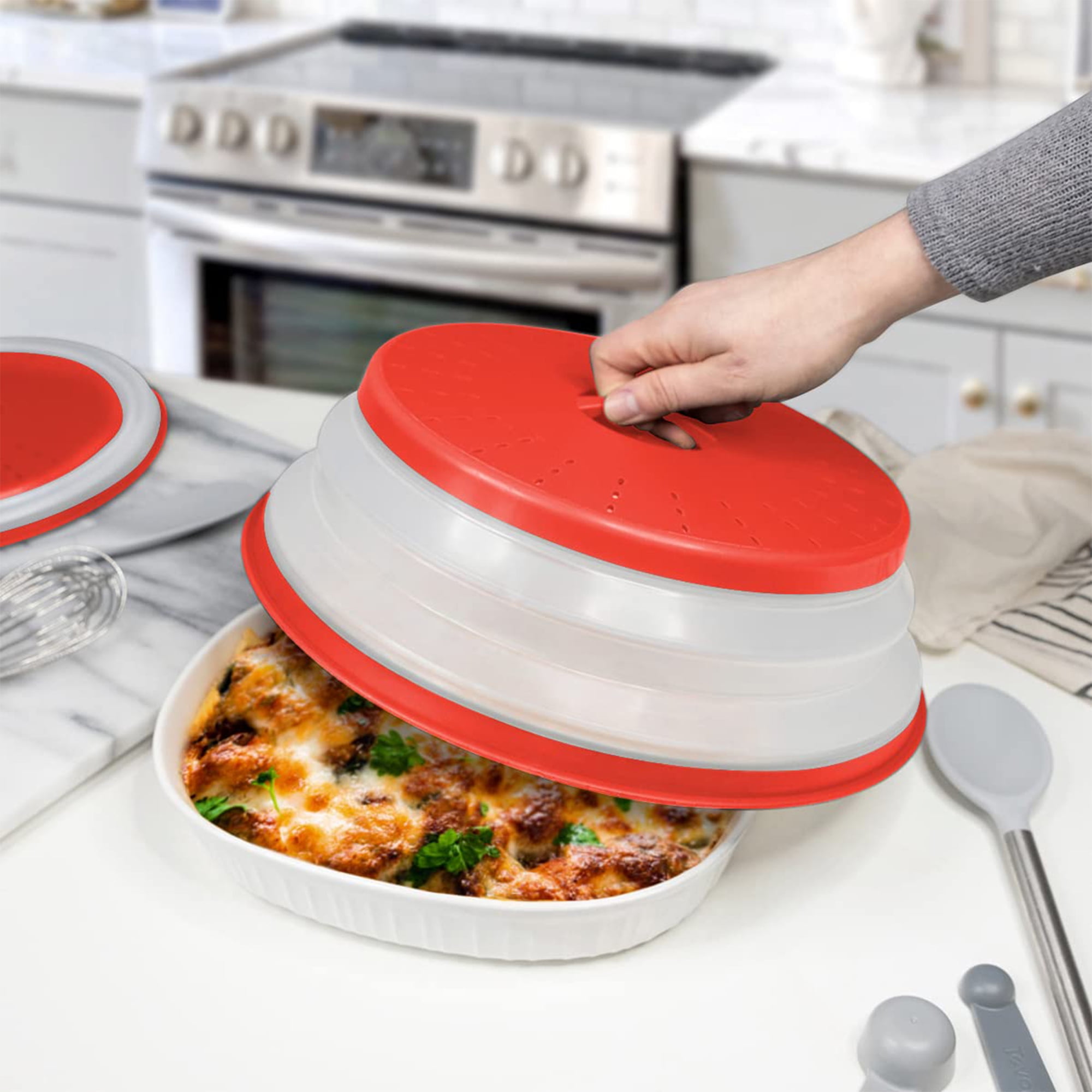 Collapsible Microwave Cover BPA-Free & Non-Toxic Multi-Function Microwave  Plate Cover Prevents Food Splatter Bl11980 - China Microwave Plate Cover  and Cover price