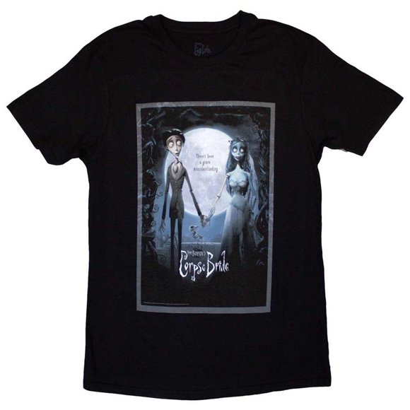Corpse Bride Adult Movie Poster T-Shirt