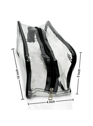 TSA Approved Clear Airport Toiletry Bags for Travel – TweezerCo