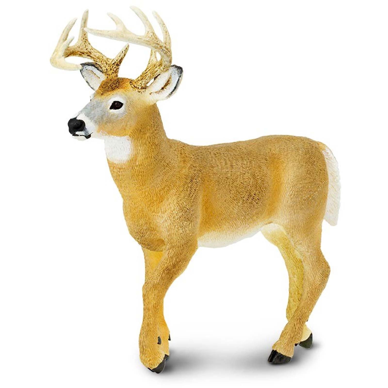 1.77-4.13inch Height Whitetail Deer Simulation Animal Figurine Collections 