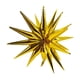 thumbnail image 1 of Globos de aluminio con forma de estrella de color caramelo, globos de mylar de una pieza con forma de cono Starburst para fiestas de Navidad, cumpleaños, bodas, aniversarios de bodas, 1 of 6