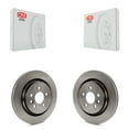 thumbnail image 1 of CMX Rear Disc Brake Rotors Pair for Car Volvo XC70 S60 V60 S80 V70 K8-100873, 1 of 8