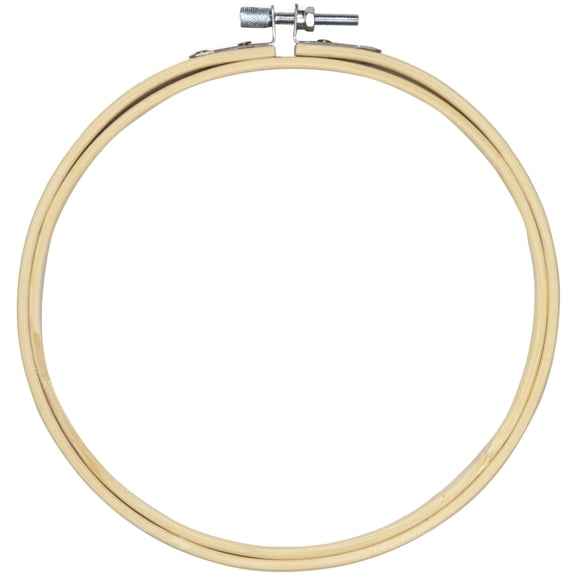CousinDIY Natural Wood Hoop-6"