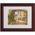 thumbnail image 2 of Trademark Fine Art "Capri Isle" Canvas Art by Rio, Wood Frame, 2 of 3