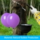 thumbnail image 5 of Globos de látex ADIDO EVA morados, 30 cm, 80 unidades (12 pulgadas), 5 of 9