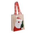 thumbnail image 1 of Bolsa de Navidad portátil para guardar regalos de Navidad, bolsa espaciosa para envolver regalos. Papá Noel, 1 of 9