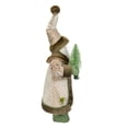 thumbnail image 2 of Kurt S. Adler Sage and Neutral Santa Table Piece, 18-Inches, Green, 2 of 4