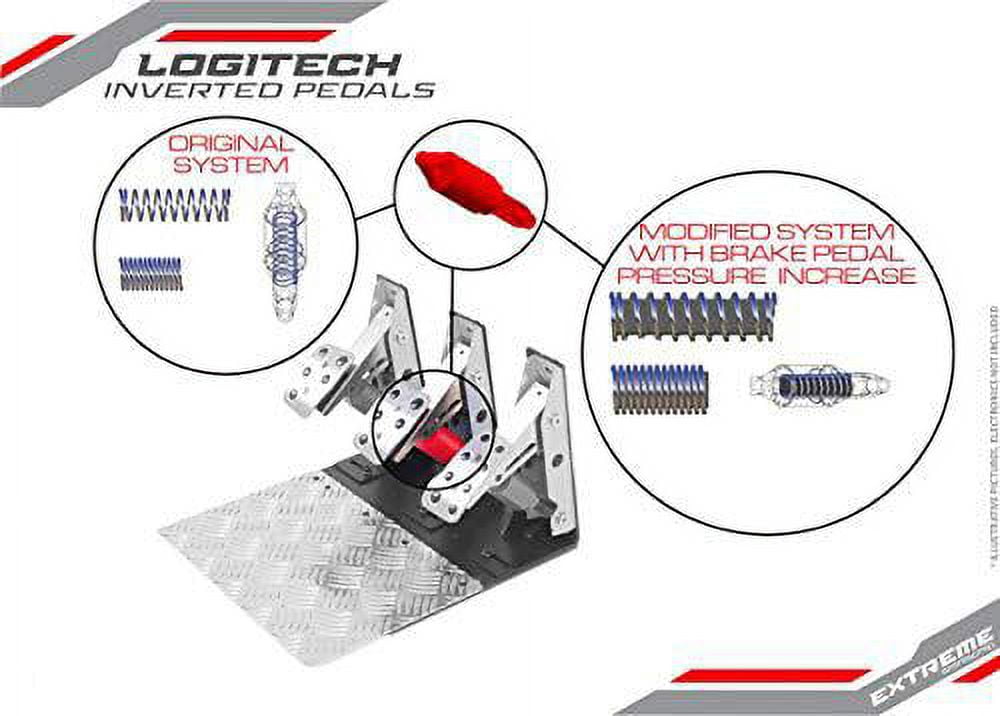 Potentiometer Upgrade Kit for Logitech G Series Pedals (v1.1) - G25/G27/G29/G920/G923  - AXC Sim - Sim Racing Products