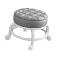 thumbnail image 4 of Paburas de rodillos giratorios de 360 ​​ degree Reladores giratorios universales de bajo ruido fácil para mover el asiento del heces de cambio de calzado gris, 4 of 8