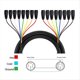 thumbnail image 3 of Cable de Extensión de Audio Balanceado Profesional Multimedia XLR de 3 Pines, Macho A Hembra, de 8 Canales y 2 M, 3 of 5