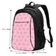 thumbnail image 5 of Fotbe Pink Bows Mochila con Estampado y Puerto USB para Hombre y Mujer, Mochila Antirrobo, Mochila de Viaje, Mochila Escolar, Mochila Universitaria, 5 of 7