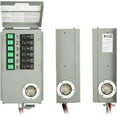 thumbnail image 6 of Nature's Generator Transfer Switch 6 Circuits 120V 30A Power Transfer Kit With Transfer Switch Flush Mount, 6 of 10