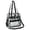 Black-E, variant on XINXIAOO Clear Tote Bag for Travel, Concerts & Sports Events