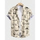 thumbnail image 5 of Camisa hawaiana con estampado de ovni y cohete para hombres y mujeres, blusa con estampado 3D de abstracción artística, camisas hawaianas holgadas de manga corta con solapa para niños, 5 of 5