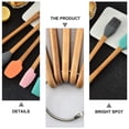 thumbnail image 3 of 5pcs Kids Baking Tools Silicone Cooking Spatulas Scraper Spoon Oil Brush, 3 of 5