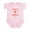 Petal Pink, variant on CafePress - Want To Pinch Yor Tail Infant Bodysuit - Baby Light Bodysuit, Size Newborn - 24 Months