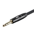 thumbnail image 3 of Monoprice XLR Female to 1/4 Inch TRS Male Cable - 6 Feet - Black | 16AWG, Gold Plated - Stage Right Series, 3 of 6