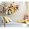 thumbnail image 3 of Stuffed Animal Hammock-Large Stuffed Animal Net For Toys Corner-Hanging Stuff Animal Toy Storage Organizer For Plush Plushie Display Light Blue Girl Room Bedroom Boho Nursery Decor Toy Storage, 3 of 12