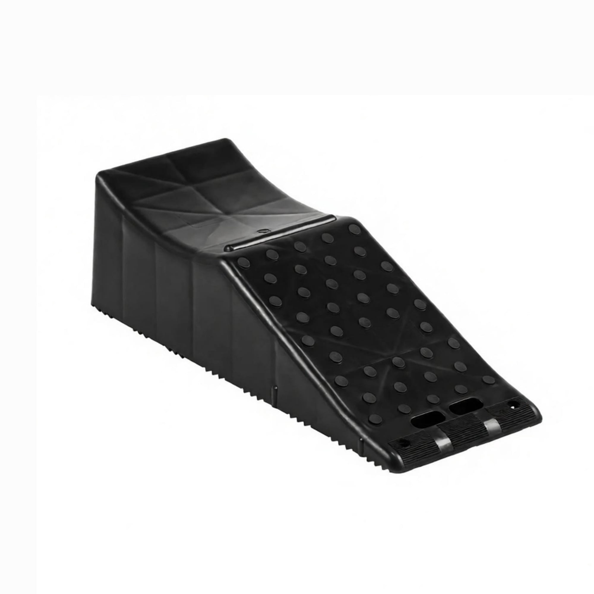 Single Auto Service Ramp (20000 lbs/9 Ton), 5.5" Elevation Vehicle Tire Ramp for Routine Maintenance