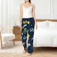 thumbnail image 4 of Pofeuu Funny Spaceships Print Women's Fashion Pajama Pants with Pockets Comfy Drawstring Sleep Lounge Bottoms-XX-Large, 4 of 6