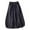 Navy, variant on JNGSA Women's Midi Skirt Elastic High Waist Cotton Linen Skirt A-Line Skirt for Women 2024 Trendy