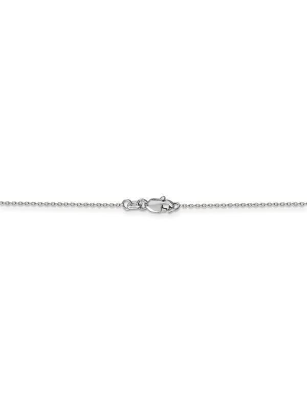 14 to 24 Inches 14k Yellow Gold 0.8 mm Diamond-Cut Cable Chain Necklace