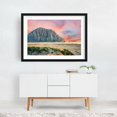 thumbnail image 2 of Sunset Over Morro Rock - Morro Bay California Photography Black Framed Wall Art Print 16 x 24 inches, 2 of 4