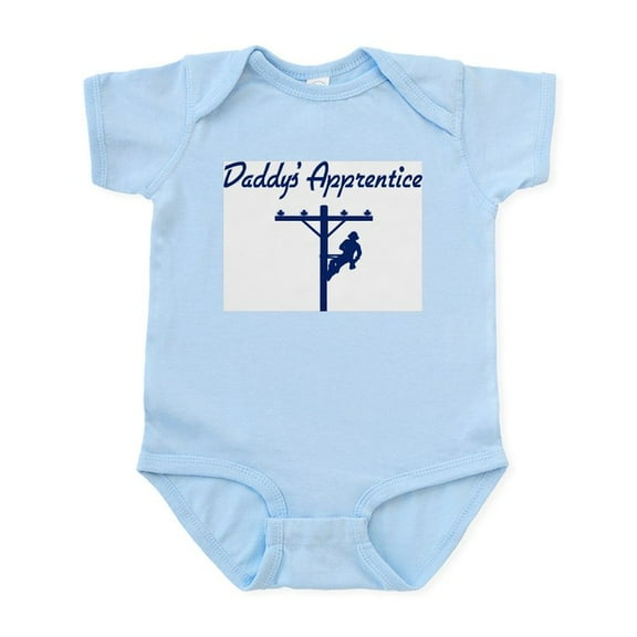 CafePress - Daddy's Apprentice Infant Bodysuit - Baby Light Bodysuit, Size Newborn - 24 Months