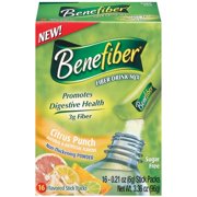 Benefiber: Citrus Punch Sugar Free 16 Ct Stick Pks Fiber Drink Mix, 3.36 Oz