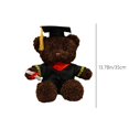thumbnail image 3 of Osito de doctor con birrete de graduación, peluche, muñeco de graduación, muñeco de tela, regalo de graduación, muñeco de peluche, 3 of 8