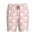 thumbnail image 4 of Wukai Cute Rabbit Men’s Short Pajama Pants With Pockets Soft Sleep Pj Shorts for Men-4X-Large, 4 of 6