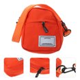 thumbnail image 1 of HONITANO Phone Purse Orange Canvas Small Crossbody Bag with Adjustable Shoulder Strap, 1 of 6