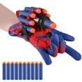 thumbnail image 2 of Pulsera para niños, lanzador de héroe araña, ventosa de bala suave, chorro giratorio, se puede pegar a la pared, pistola de balas suaves, juguete de muñeca, 2 of 2