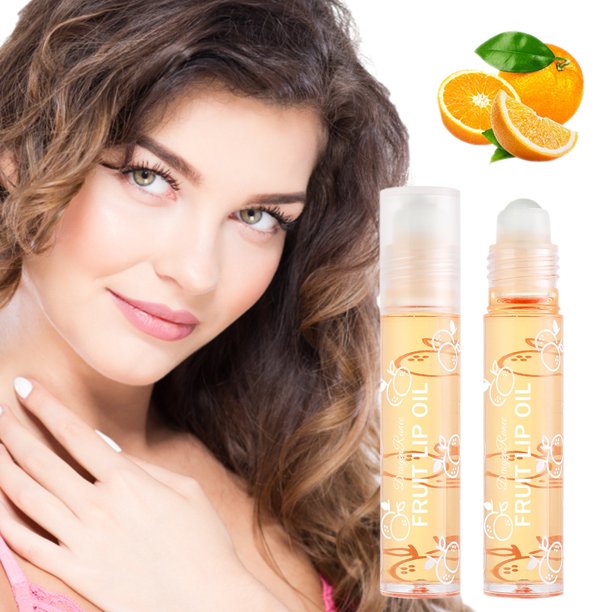 Lip Oil Moisturizing Nourishing Lip Balm Liquid Hydrating Roller Ball