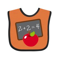 Inktastic Chalkboard and Apple School Boys or Girls Baby Bib