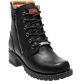 thumbnail image 1 of Harley-Davidson Womens Asher 5.5-Inch Black Leather Motorcycle Boots D84250, 1 of 7