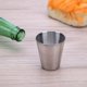 thumbnail image 5 of 4 Uds taza para bar tazas de acero inoxidable resistentes para licor de whisky Tequila, 5 of 5