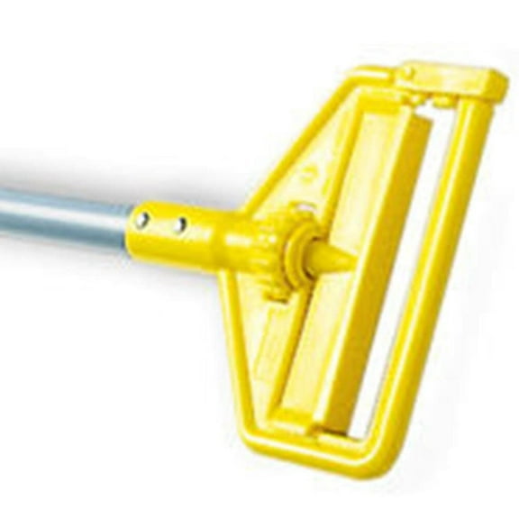 Rubbermaid Commercial Products Invader Fiberglass Mop Handle, 54" Length, Yellow
