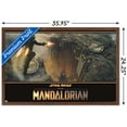 thumbnail image 3 of Star Wars: The Mandalorian Season 2 - Base Battle Wall Poster, 22.375" x 34", Framed, 3 of 3