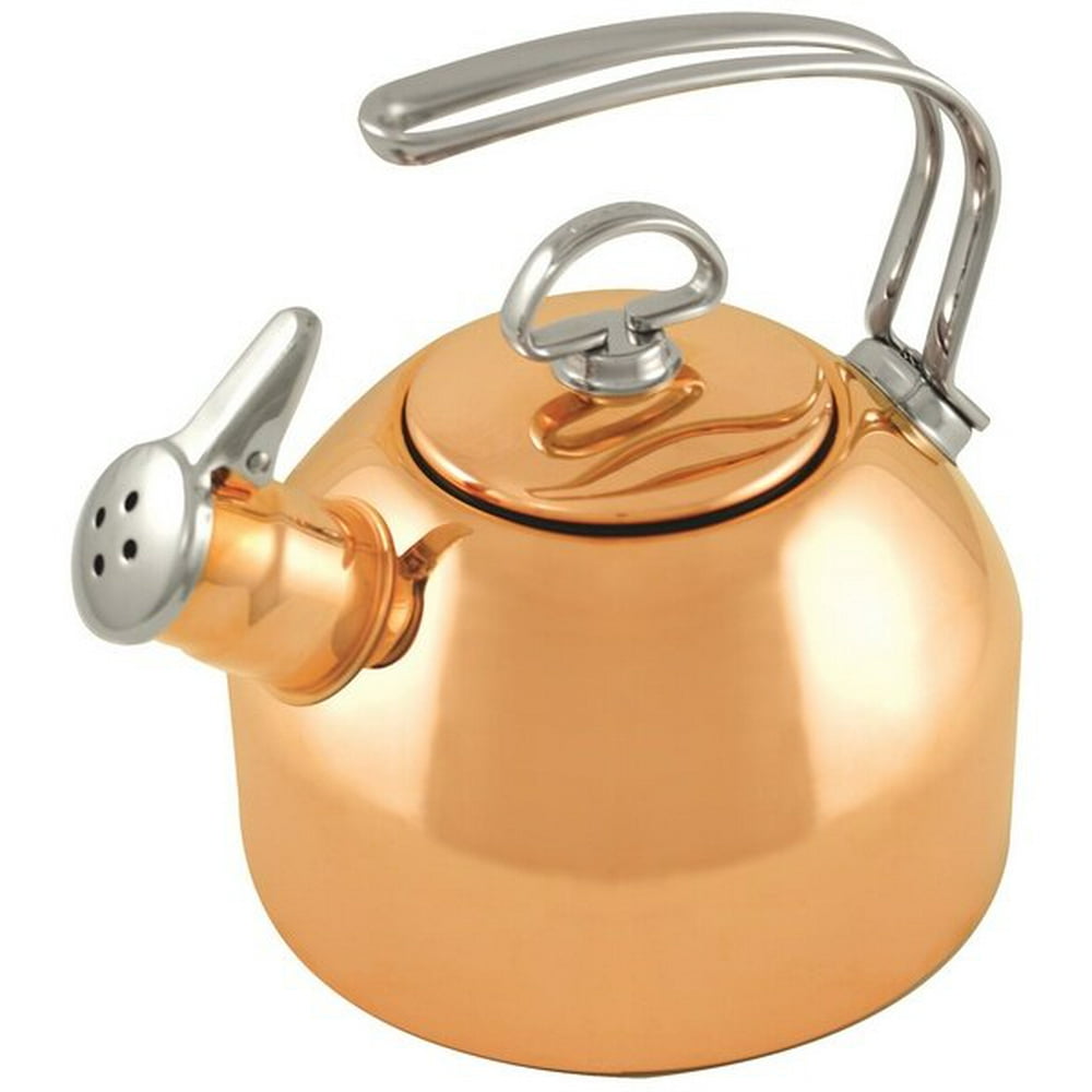 Chantal 1.8 Qt. Steel Classic Tea Kettle Copper