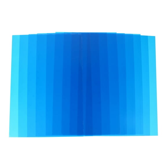 WORGEOUS 10 Pcs Bright Color Film PVC Material Filter 30.00X21.00X0.10CM