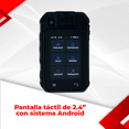 thumbnail image 4 of Cámara Corporal 4G GPS HD 2K Wifi Solapa Body Cam Policial, 4 of 11