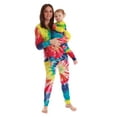 thumbnail image 5 of Just Love Mommy and Me Pajamas Set (Tie Dye Bright Swirl, 10-12 Years), 5 of 5